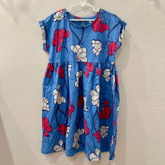 Tea Collection Blue & Pink Magnolia Dress - Picture 1 of 9